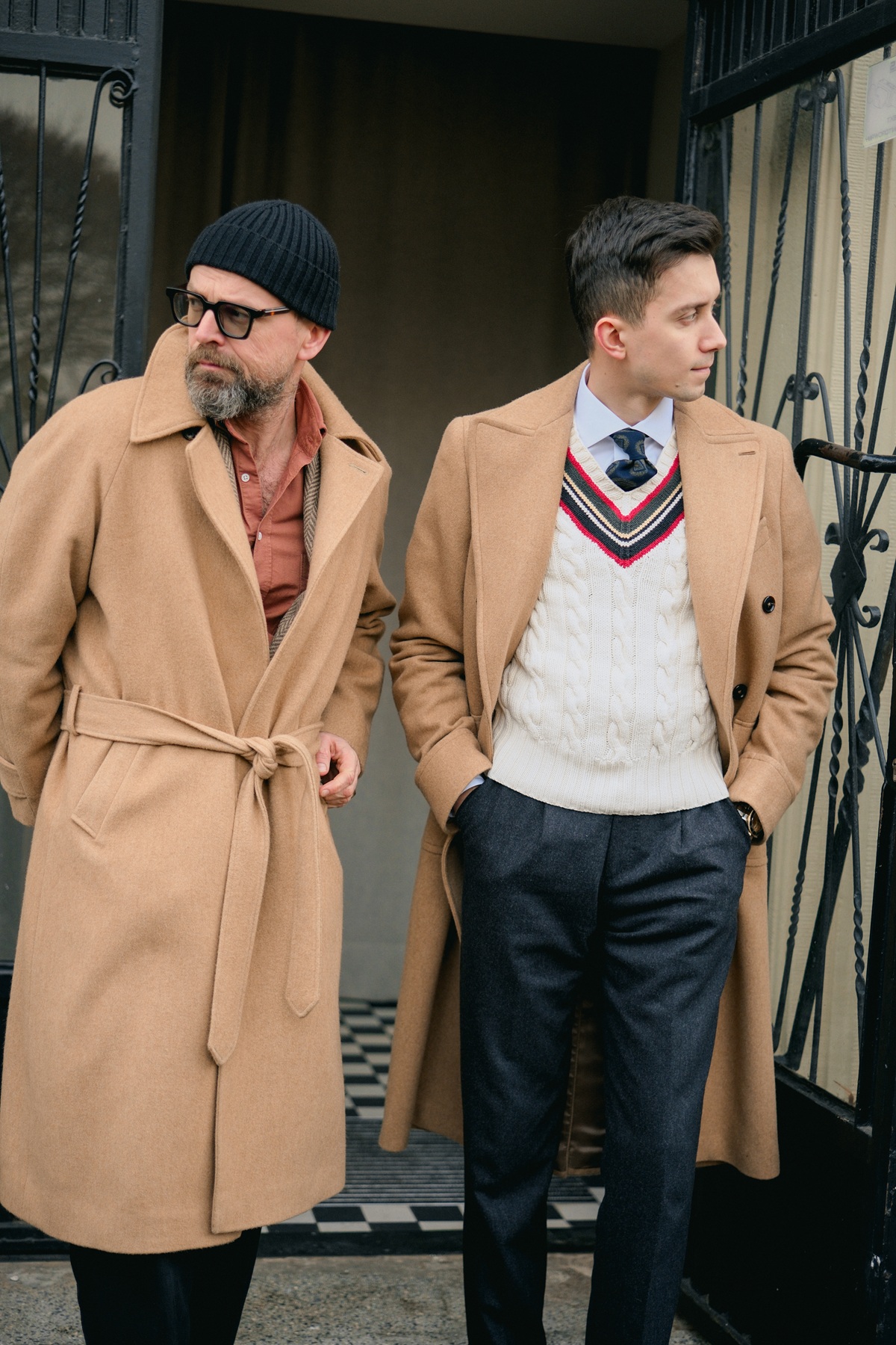 Camel Hair Polo Coat