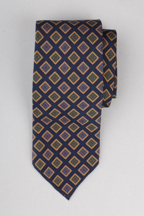 Ancient Madder Silk Untipped tie | Accessories \ Ties \ Handrolled ...