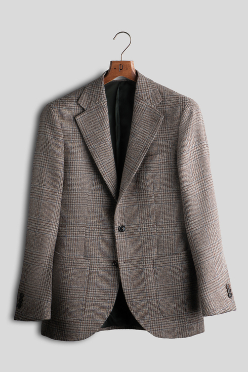 Brown Checked Tweed Sportcoat | Clothing \ Tailoring \ Sportcoats ...