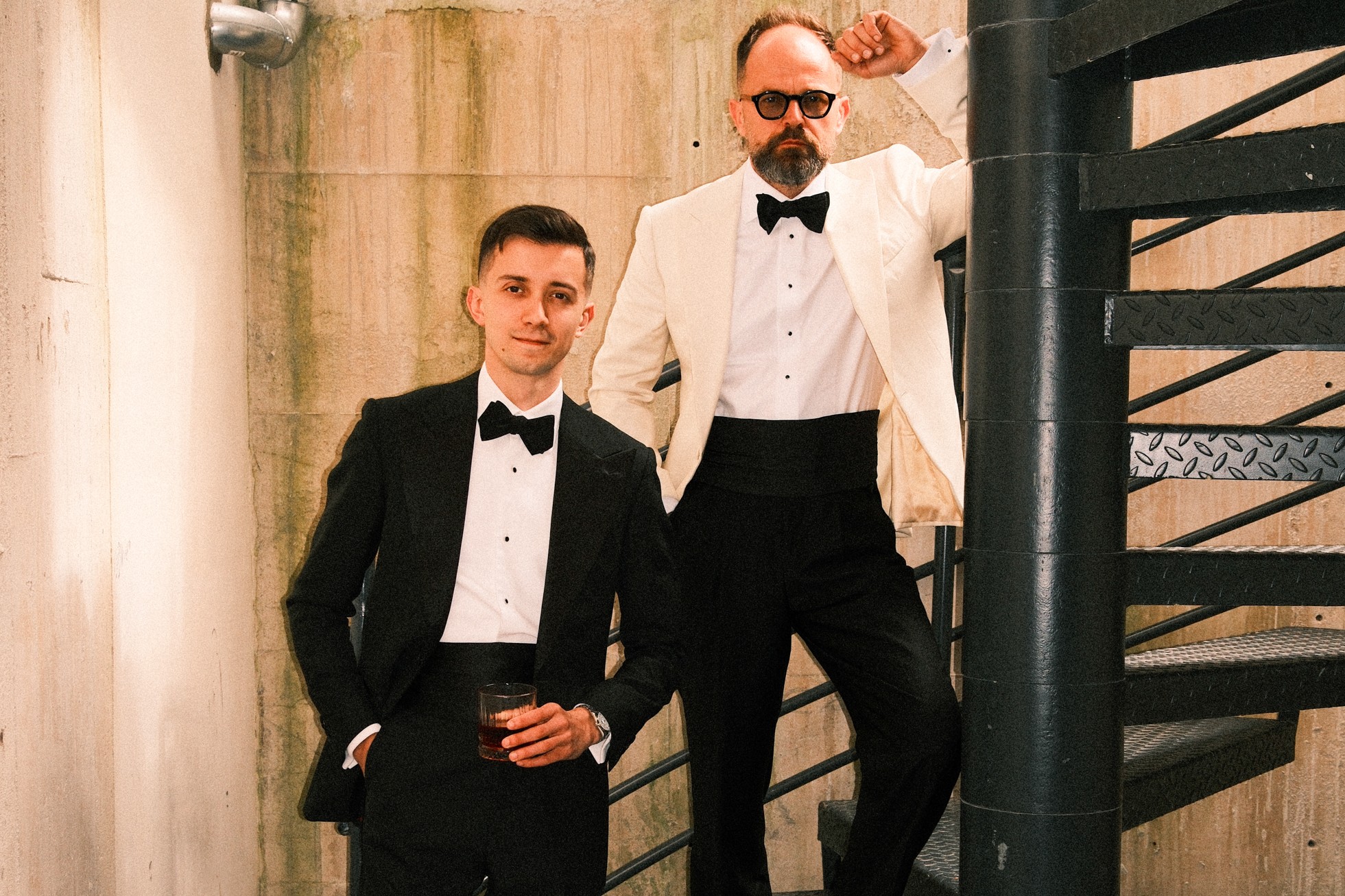 Off-White Dinner Jacket: Looking the Part