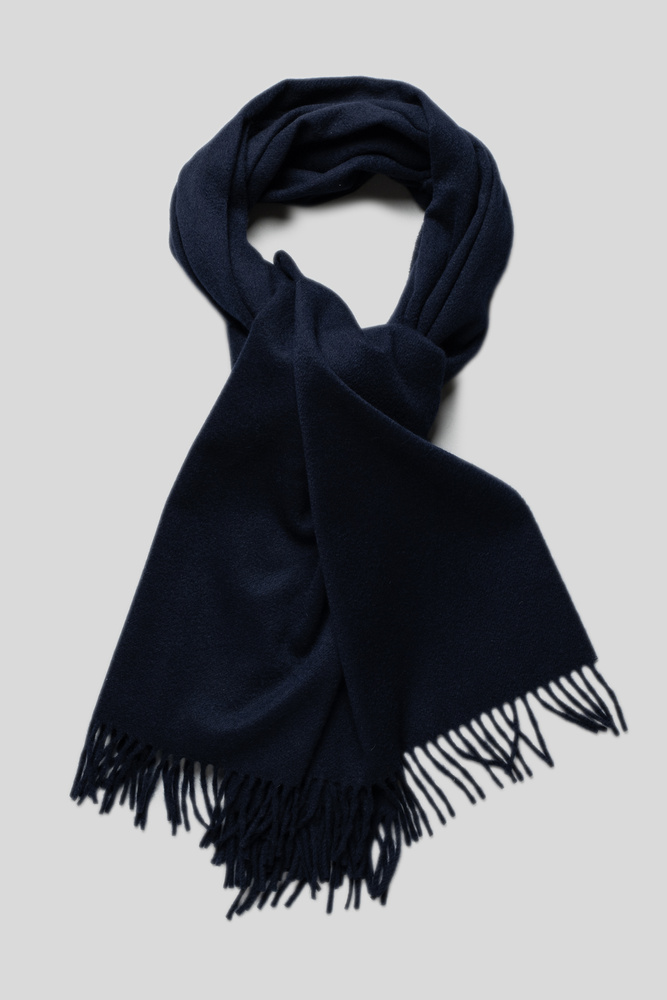 Navy Cashmere Scarf Accessories Accessories Scarves New